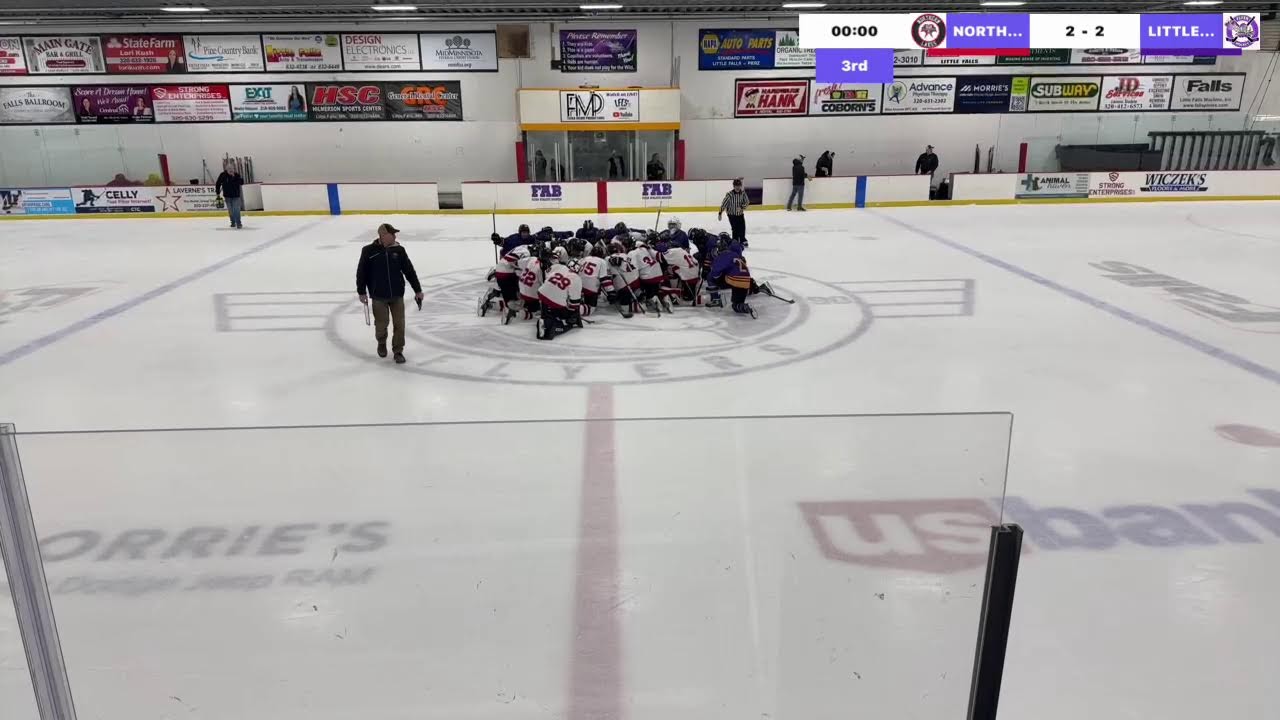 2/13/26 NLYHA Bantam A VS Littles Falls period 3 (Districts)
NORTHERN LAKES  VS LITTLE FALLS