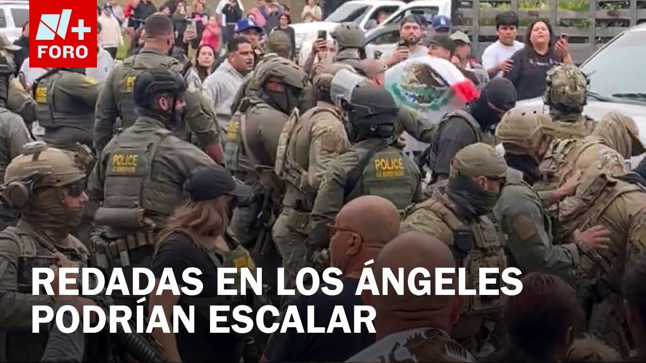 Protestas en Los Ángeles podrían llegar al centro; Guardia Nacional entraría en acción -Las Noticias