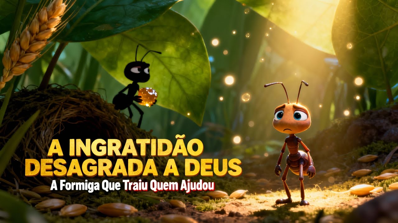 A INGRATIDÃO QUE CORROEU O FORMIGUEIRO | Uma História Para Refletir