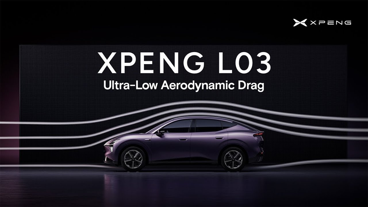 XPENG L03: Ultra-Low Aerodynamic Drag