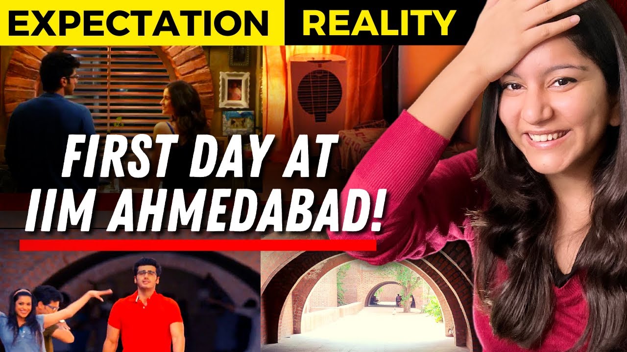 My First Day at IIM Ahmedabad | 2 States Movie was NO MATCH for IIM Ahmedabad Campus! 😍
