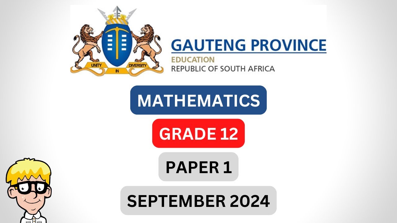 Gauteng Prelim Maths 2024