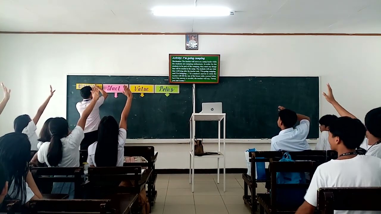 Final Demonstration Teaching | Formulating Claims of Fact, Value, and Policy | Grade 10 | SJCNHS