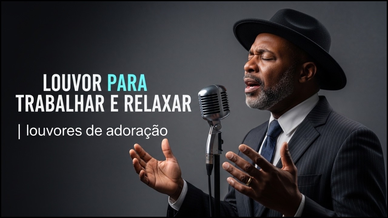 Louvor para Trabalhar e Relaxar  | louvores de adoração | Música Gospel em Blues 1 Hora