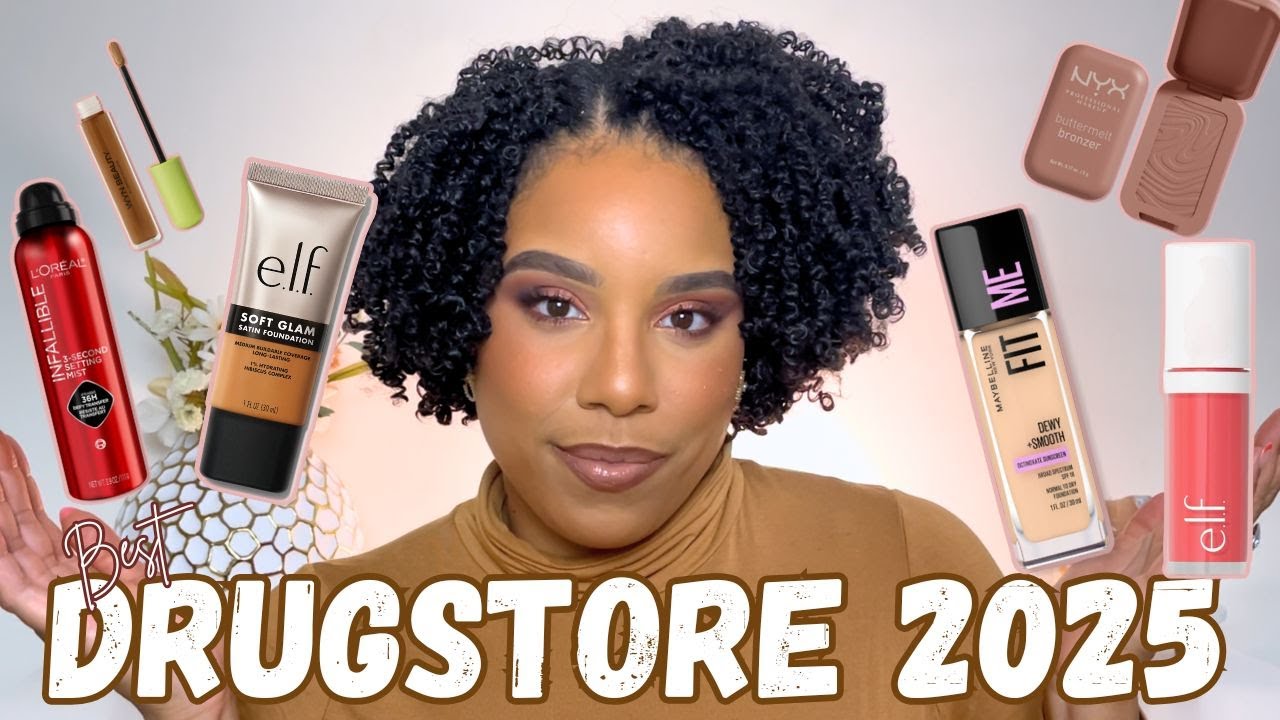 Top 10 Drugstore Makeup Products of 2025 (Affordable & Worth It)