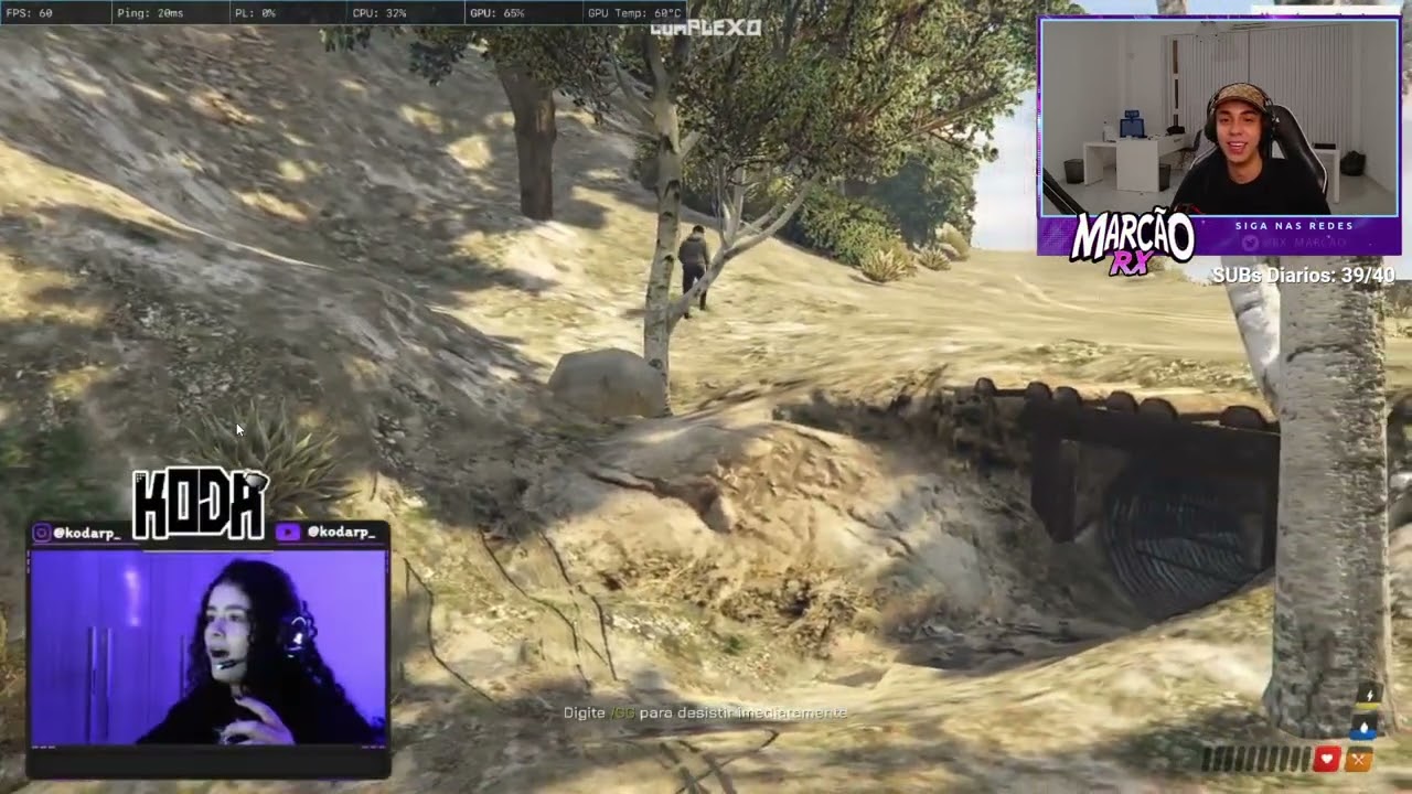 MARCAORX RINDO DA DESGRA&Ccedil;A DOS OUTROS KKKKKKKKKK | GTA RP
