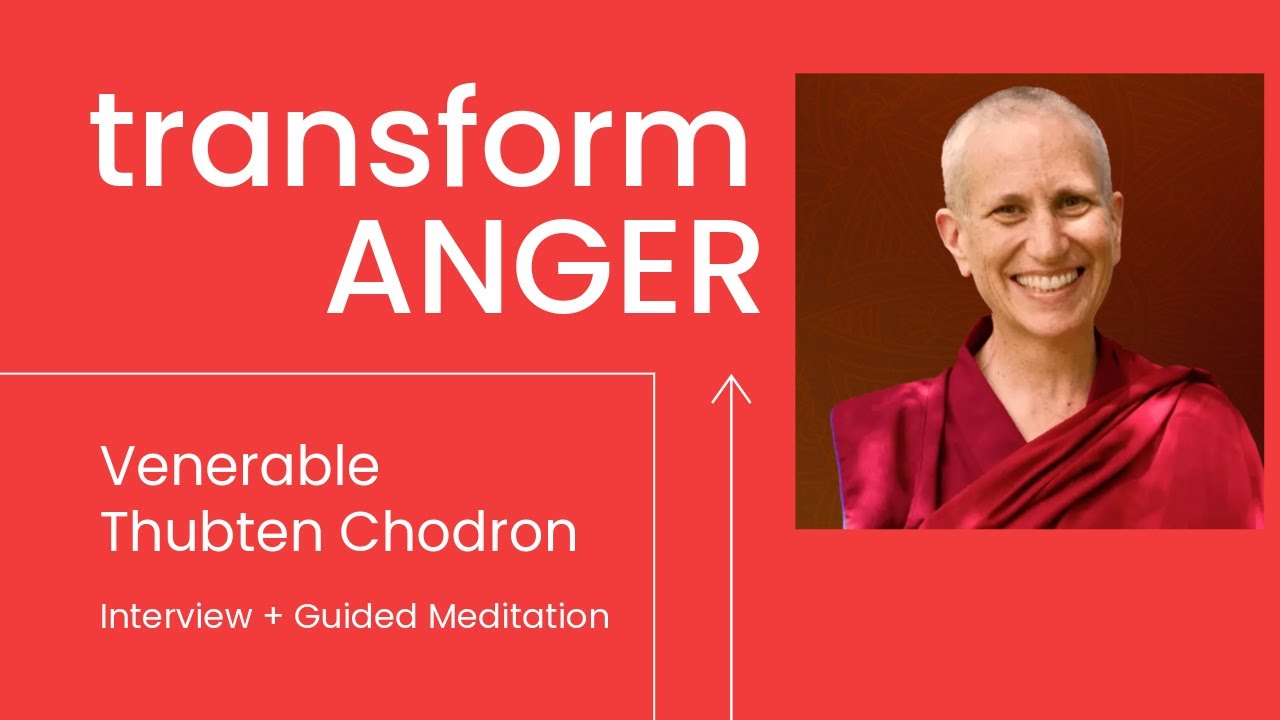 🌟 Transform Anger: Ven. Thubten Chodron Interview | Buddhism