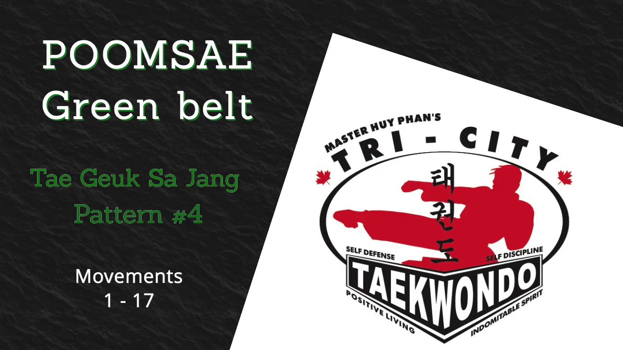 Poomsae - Green belt
