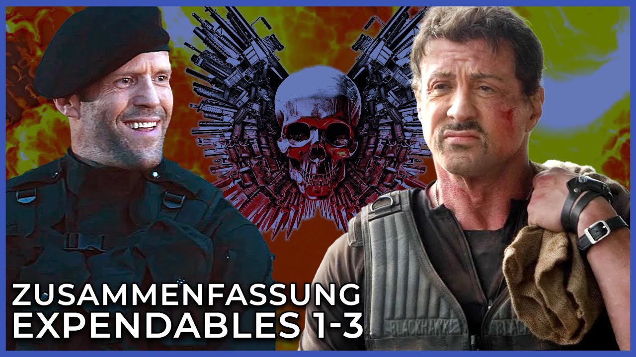 Expendables 1-3 zusammengefasst | Zum Start von Expendables 4