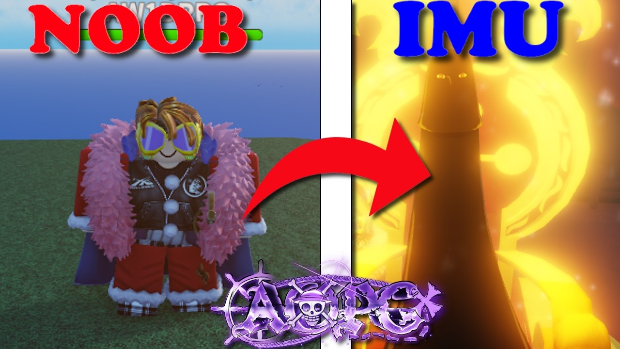 Превращение из *НОБОЙЦА* в IMU* в игре по One Piece!! | AOPG