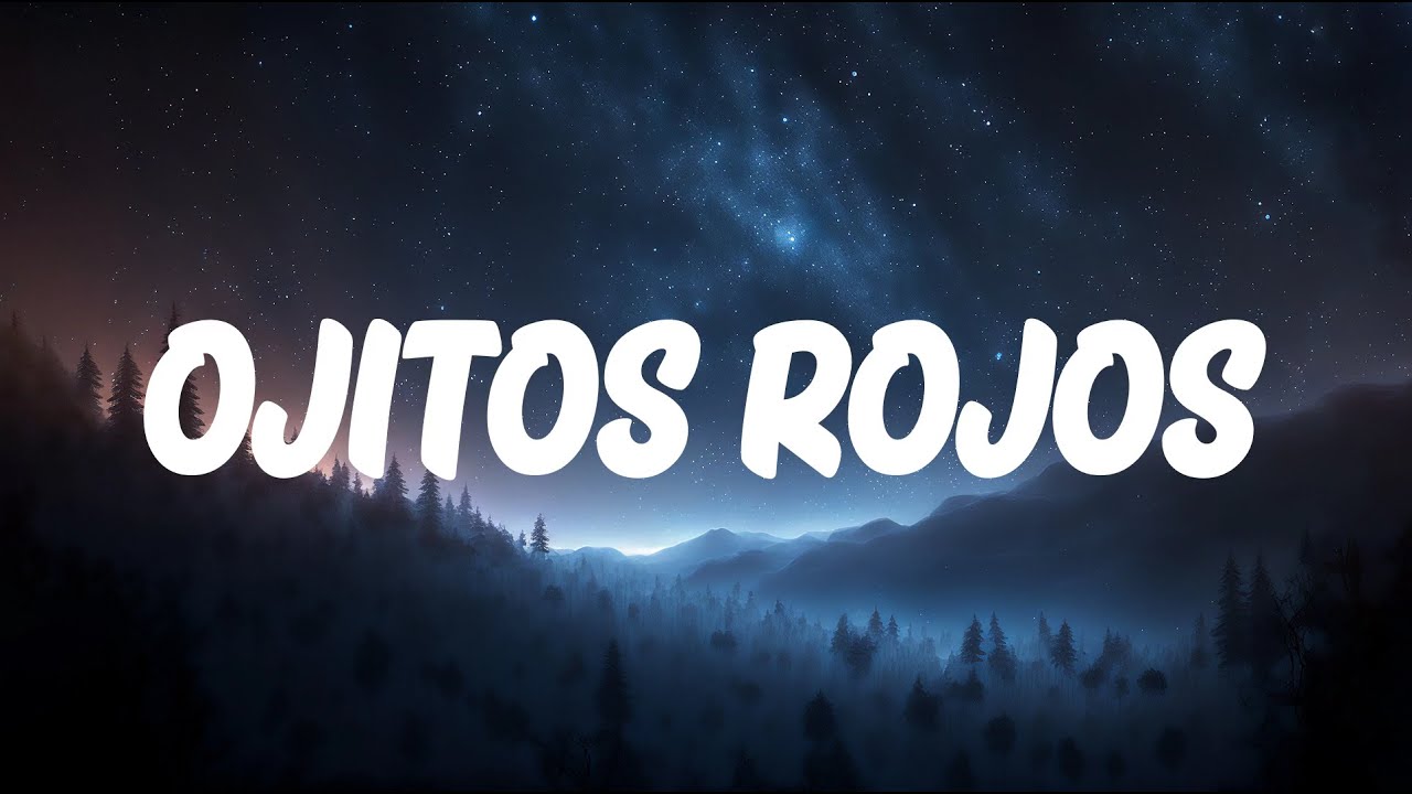 Grupo Frontera x Ke Personajes - Ojitos Rojos (Letra/Lyrics)