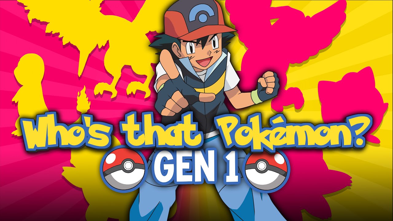 Whos That Pokemon Gen 1 Quiz With Ash Ketchum | Pokemon Quiz