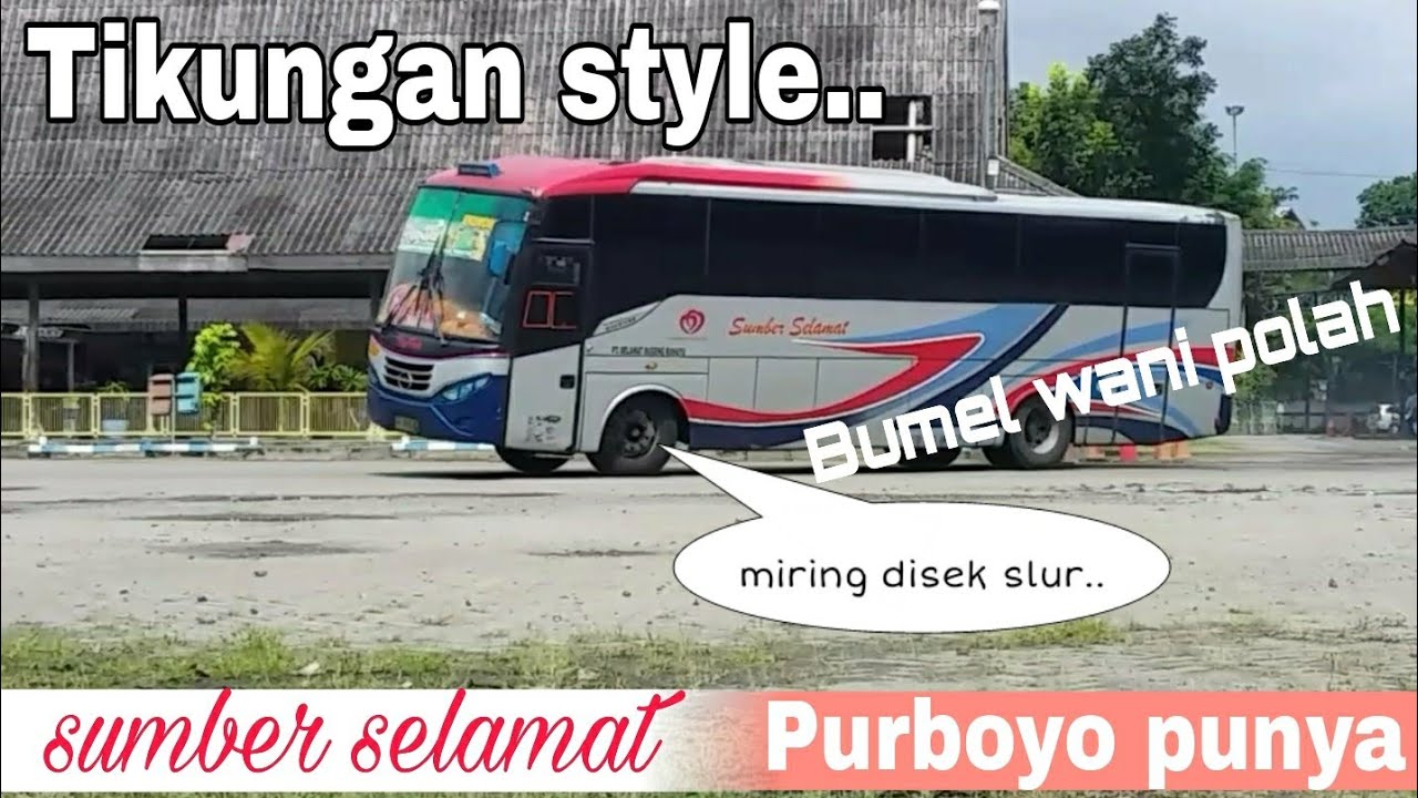 AKSI BUS BUMEL LEWATI TIKUNGAN PURBOYO||HUNTING BUS DI TERMINAL MADIUN..