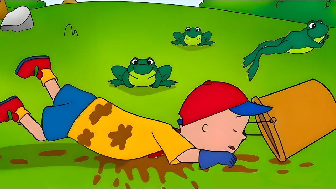 Caillou auttaa Sammakoita | Kaapo Klassikoita