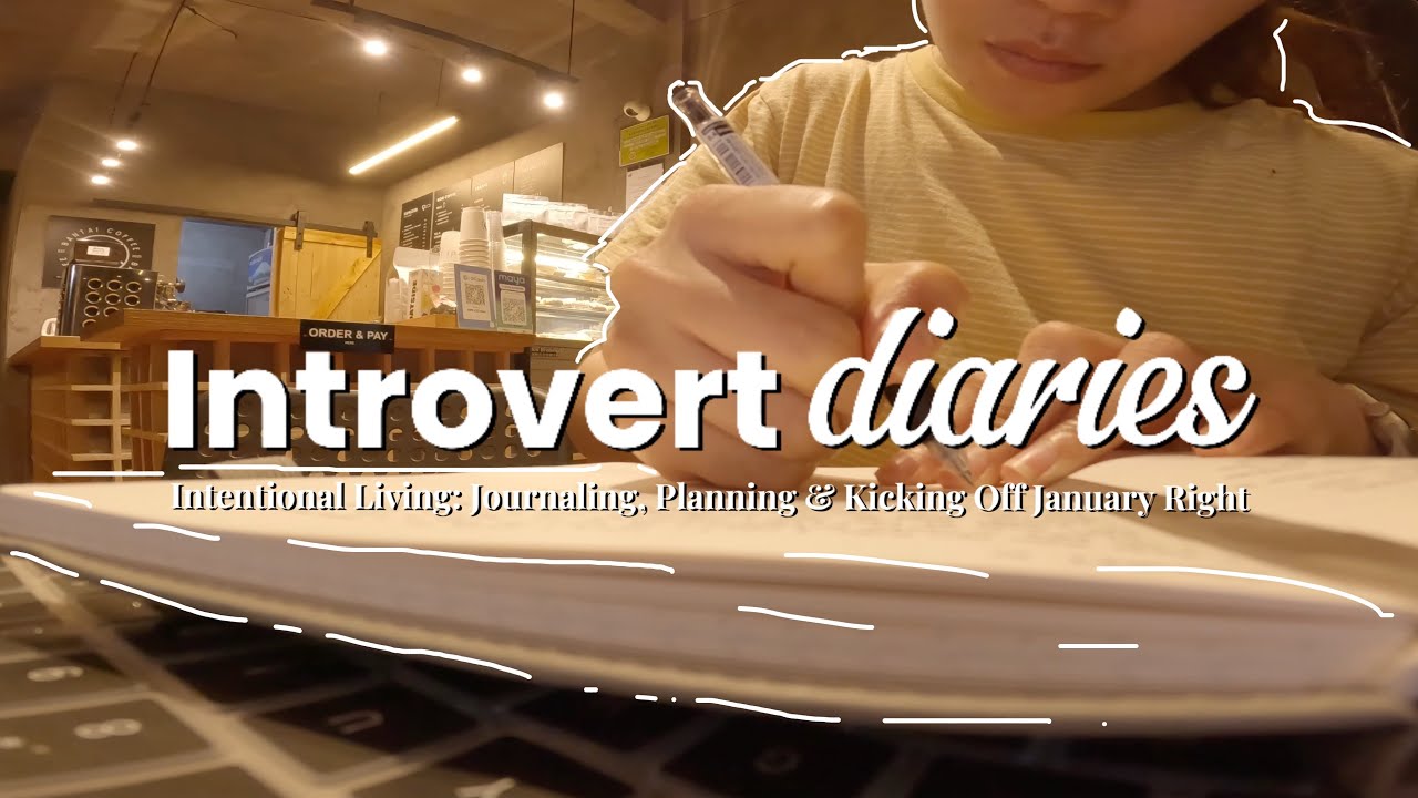 Introvert Diaries🍃 Salcedo Market & Cafe's, Journaling + Sharing Prompts, New Goals & Intentions.