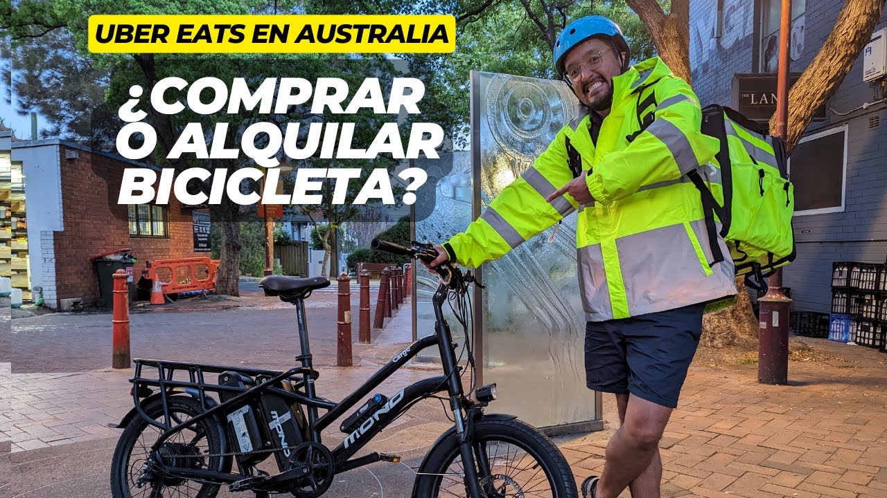 ¿Comprar o alquilar bicicleta para trabajar en Uber Eats en Australia?