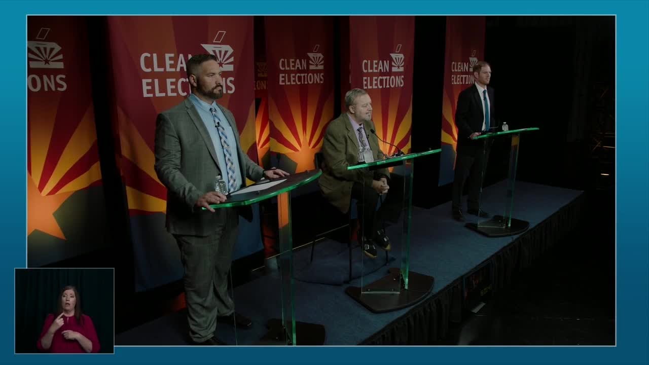 Maricopa County Recorder Republican candidates hold debate