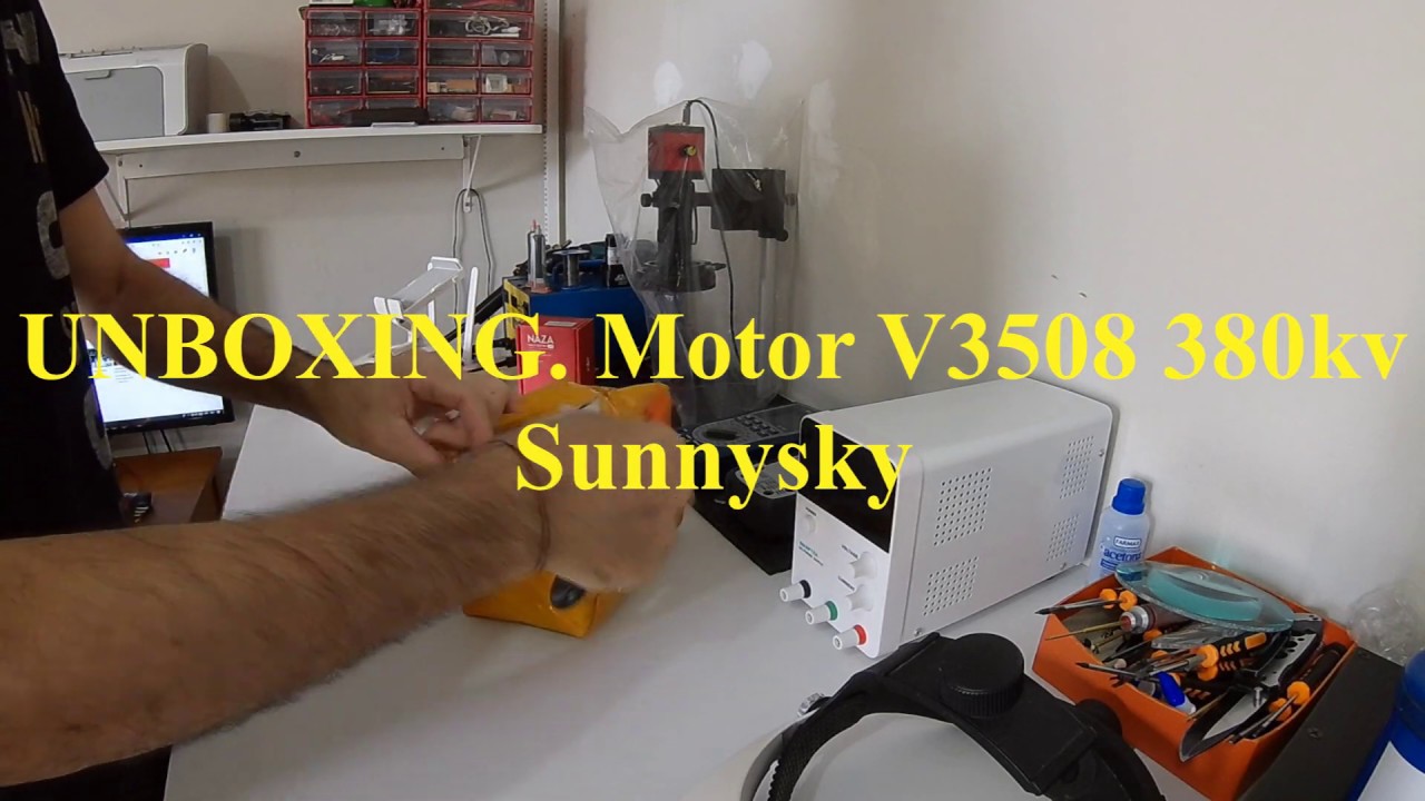 UNBOXING  Motor V3508 380kv Sunnysky