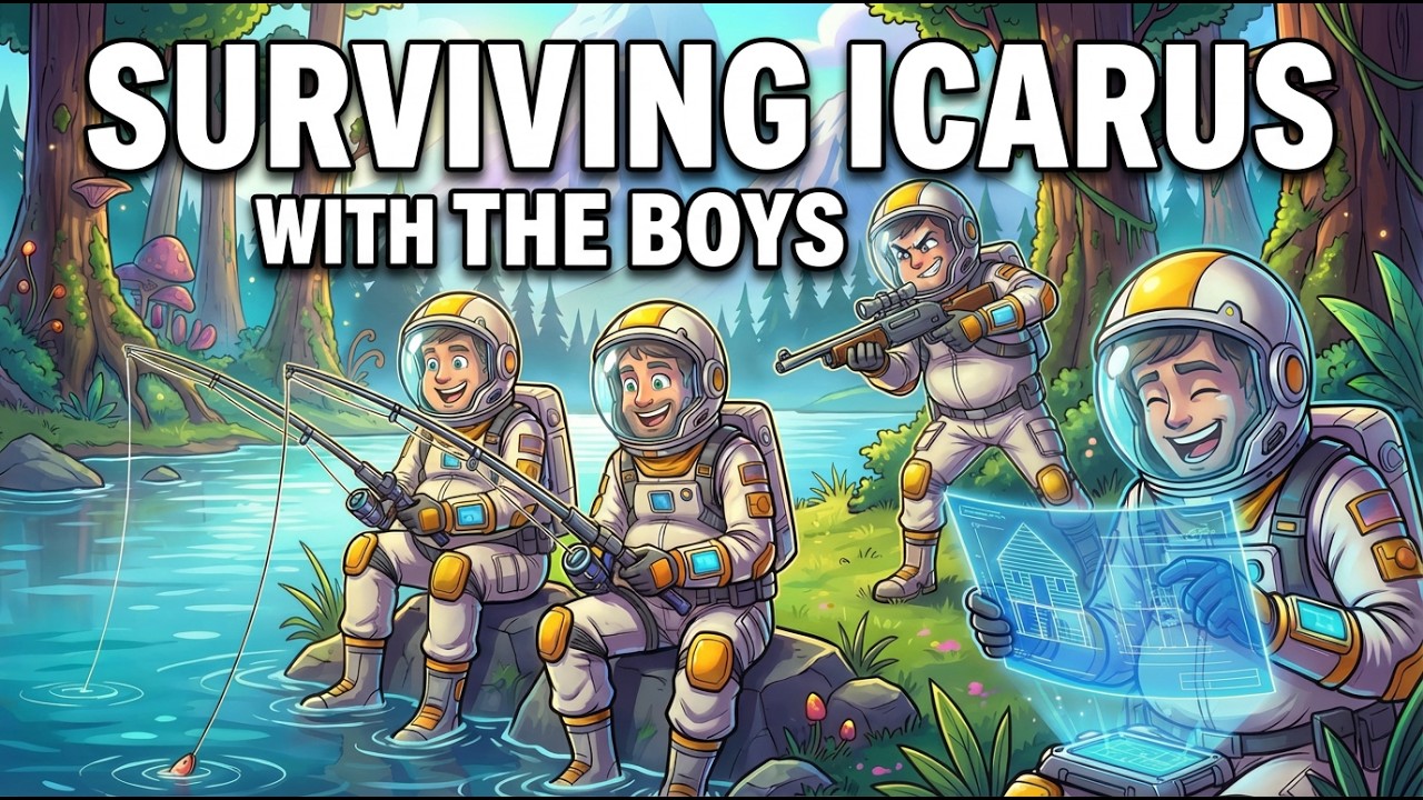 Epic First Time Playing ICARUS with The Boys! Part 2