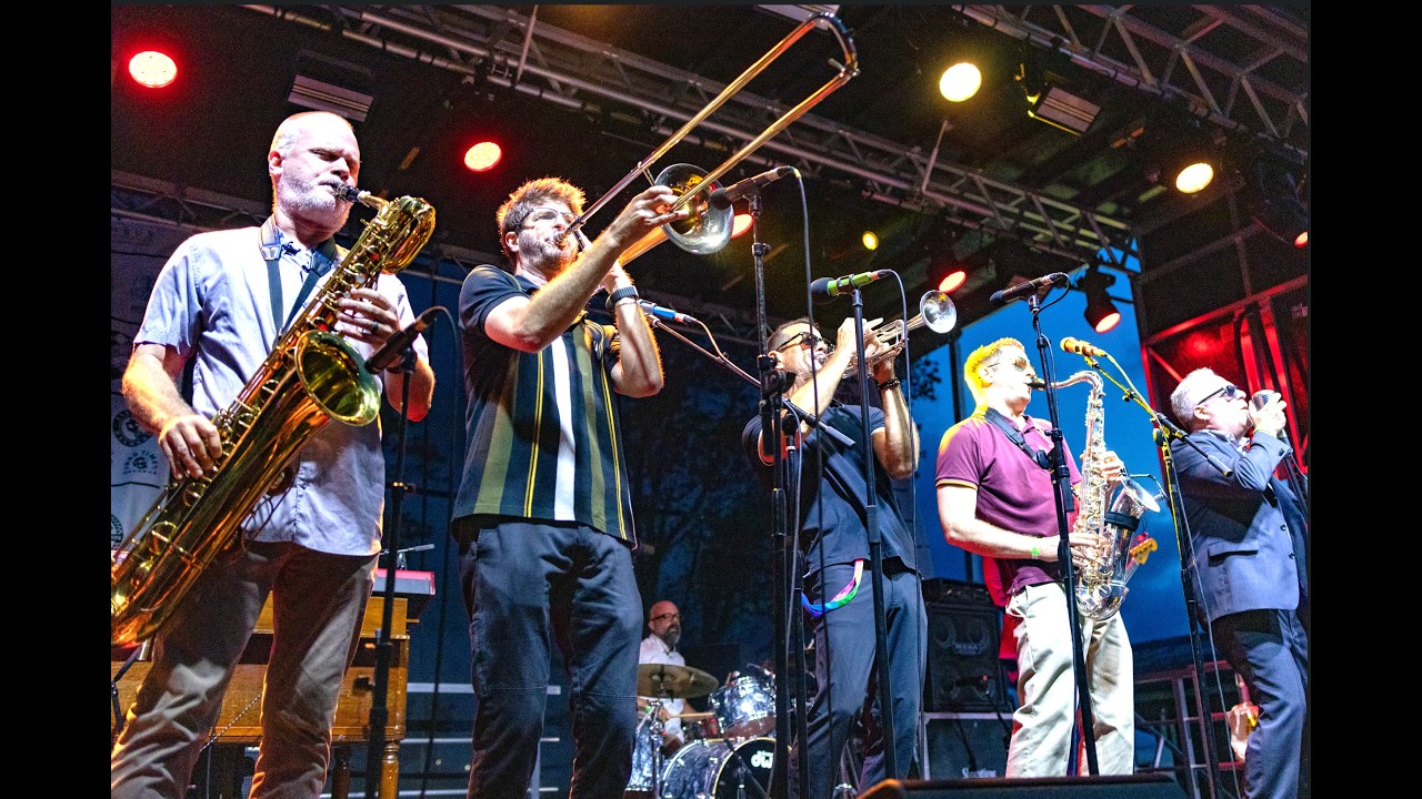 The Pietasters performing Maggie Mae live at the 2025 Supernova Ska Festival