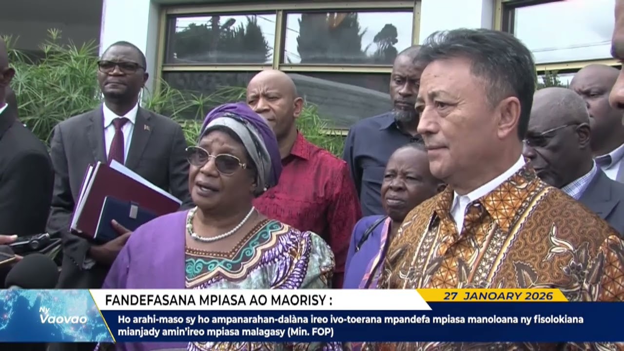 NY VAOVAO DU 27 JANVIER 2026 BY TV PLUS MADAGASCAR
