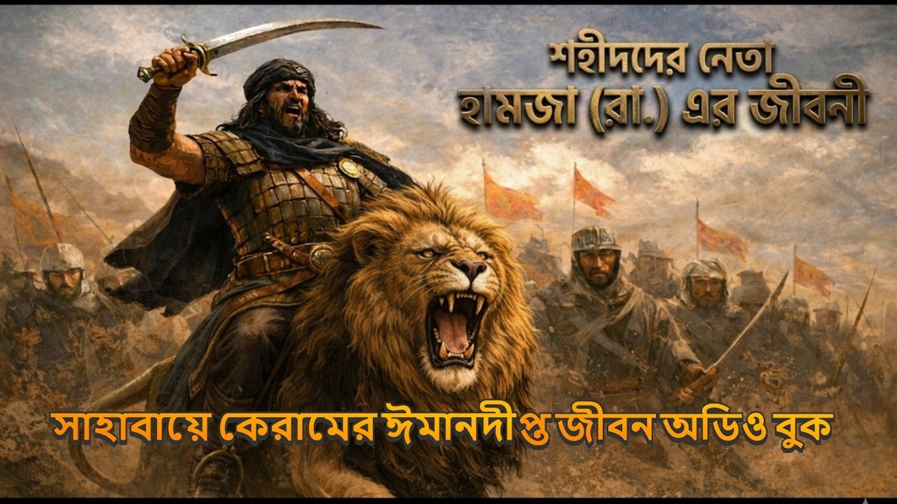 আল্লাহর সিংহ হামজা (রাঃ) এর ঈমানদীপ্ত জীবনী অডিও বুক