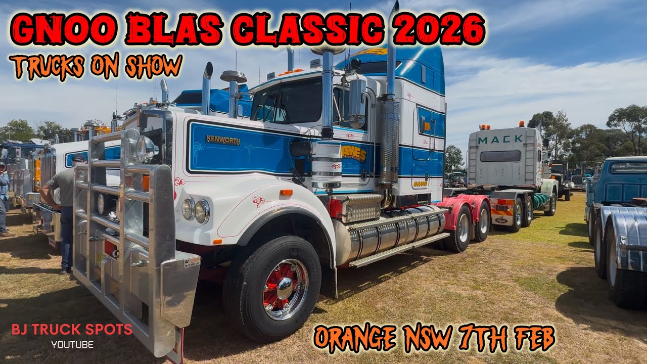 Truck on show GNOO BLAS CLASSIC 2026 Orange NSW Australia 7th Feb #showtruck 