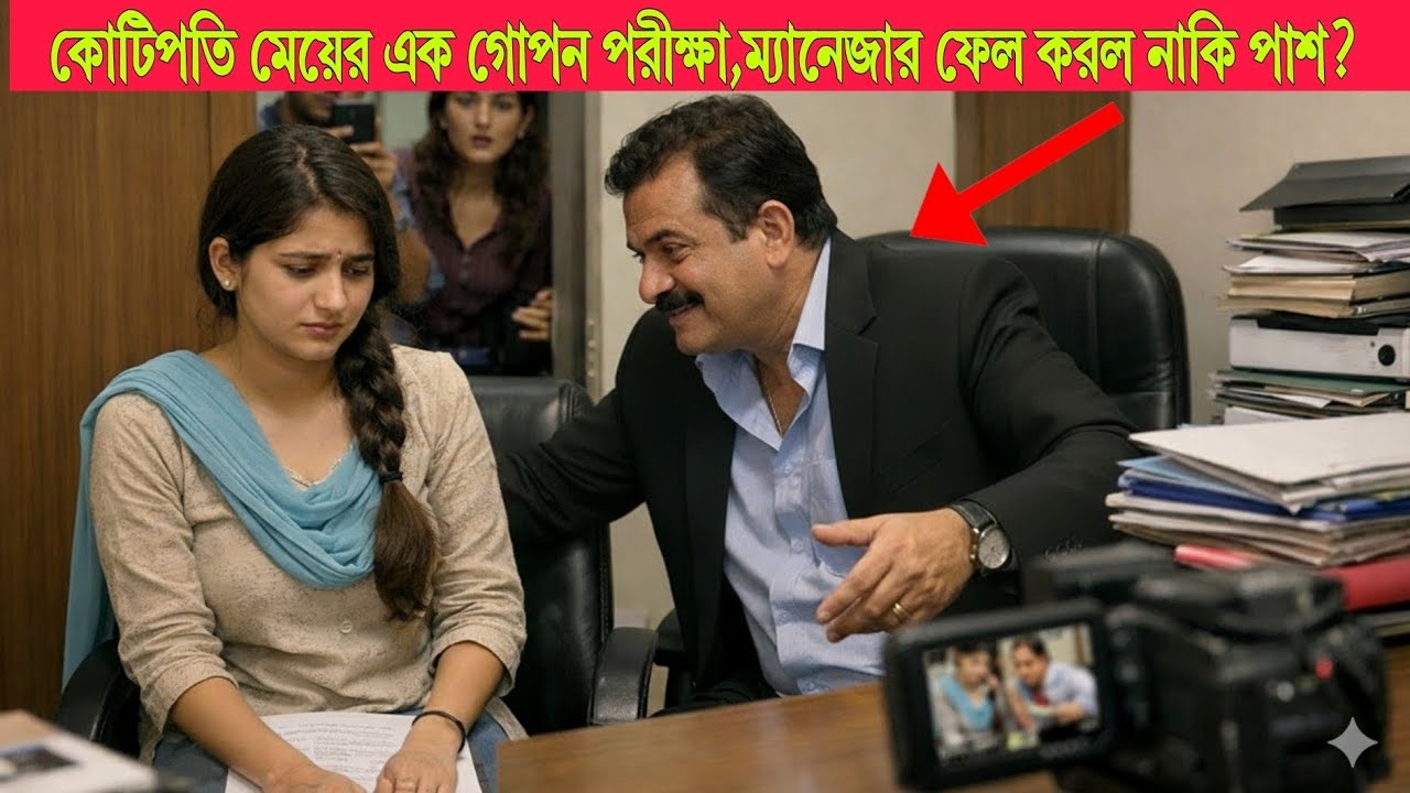 কোটিপতি মেয়েটি সাধারণ সেজে নিজেরই কোম্পানিতে ইন্টারভিউ দিতে গেল—তারপর ম্যানেজার তার সঙ্গে যা করল…