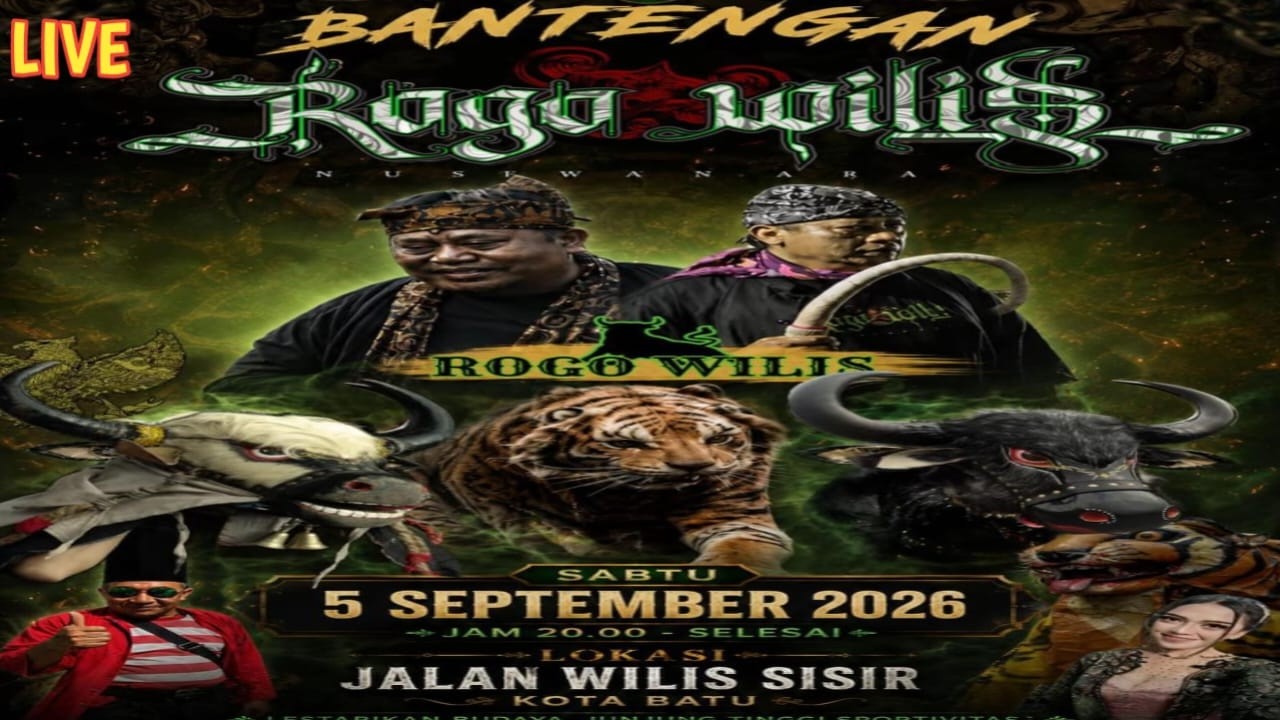 PENCAK SILAT DAN BANTENGAN ROGO WILIS. LIVE SISIR KOTA BATU