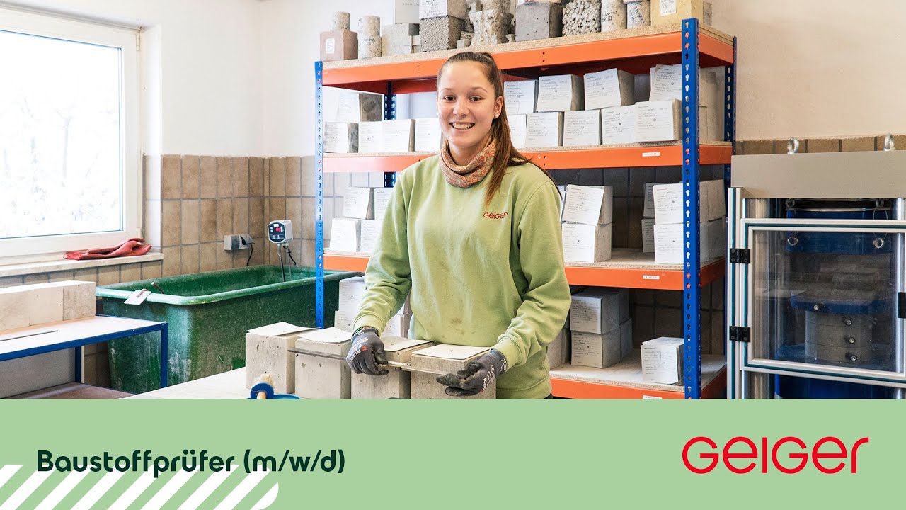 Ausbildung zum Baustoffpr&uuml;fer (m/w/d)