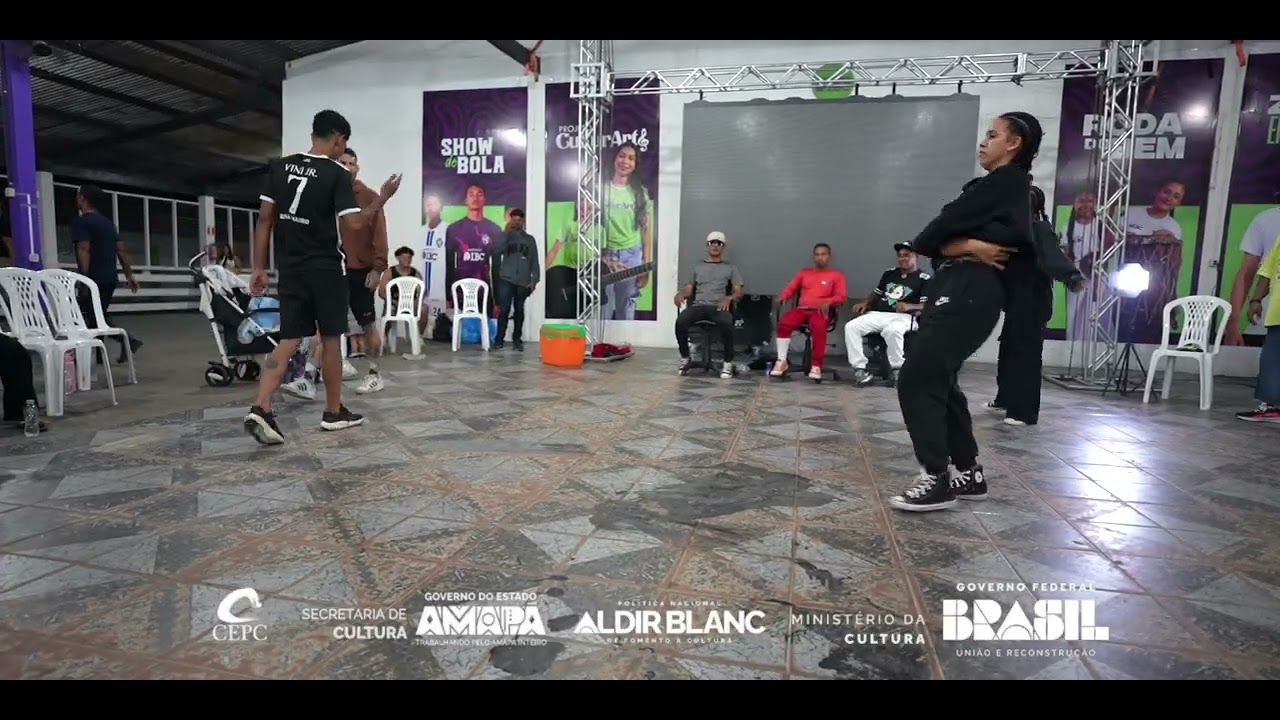 LIL W & DAVI 🆚 FLAVIA & ELANE | B.boy 2vs2 – Semifinal | 1º Festival Carlos Carneiro