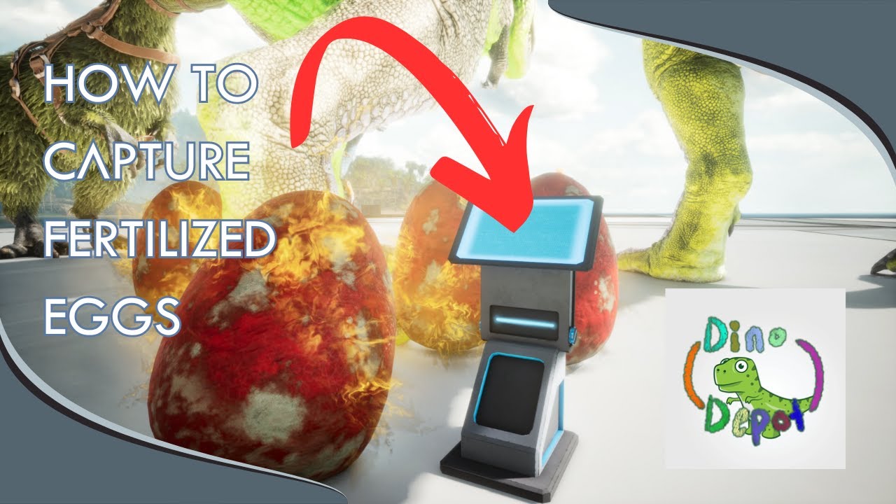 Find out how to capture fertilized eggs in Dino Depot Automatically