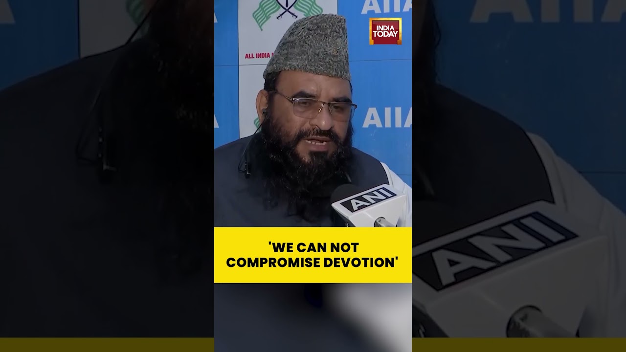 Muslim Scholar Sajid Rashidi Reacts to Vande Mataram Order, Sparks Debate | #vandemataram