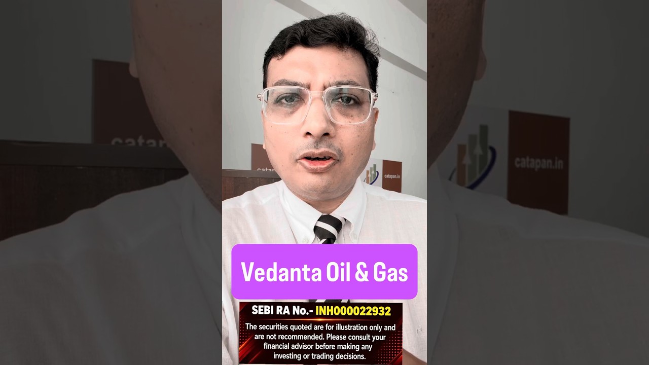 Vedanta Oil & Gas Falling. What Next? #vedanta #catpanadoshi