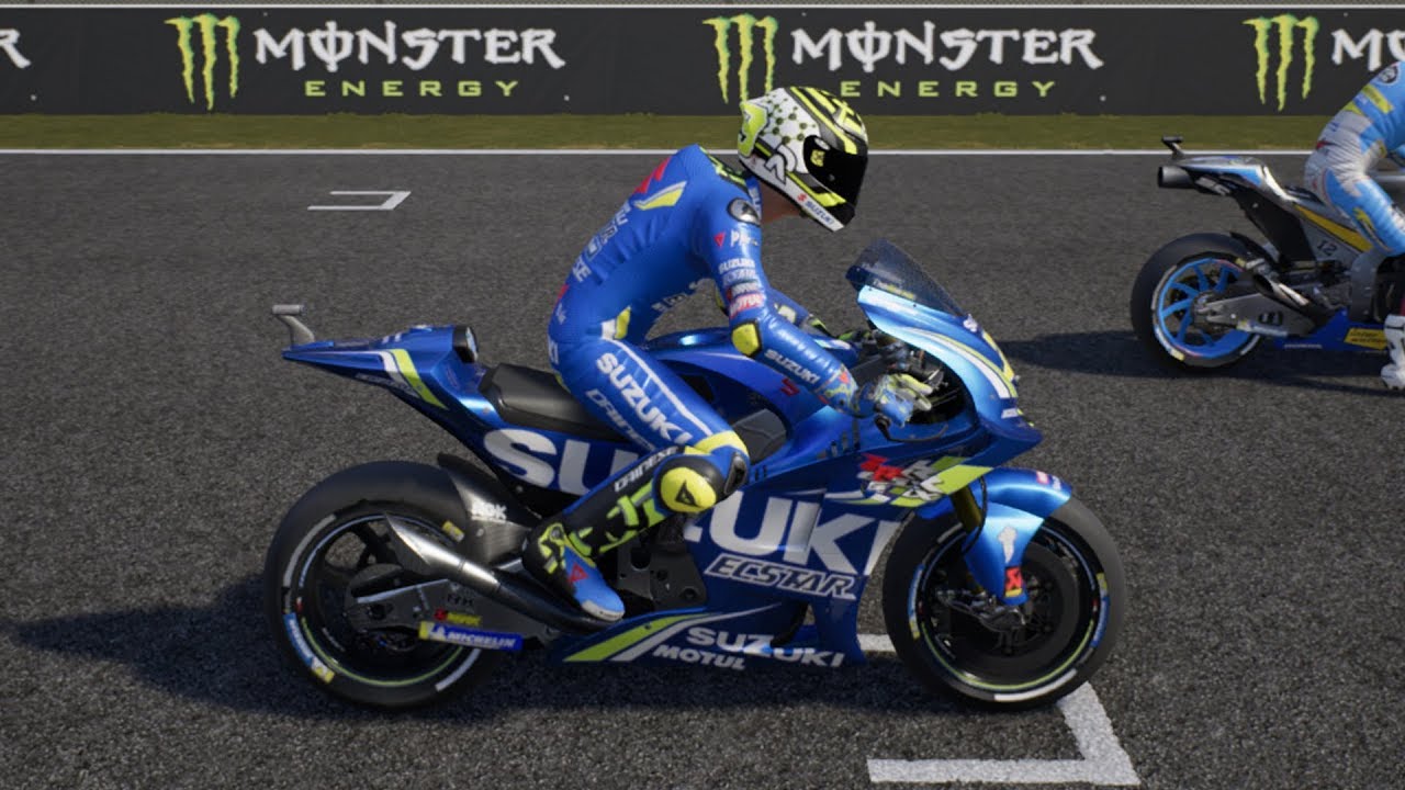 MotoGP 18 - Suzuki GSX-RR - Test Drive Gameplay (PC HD) [1080p60FPS]