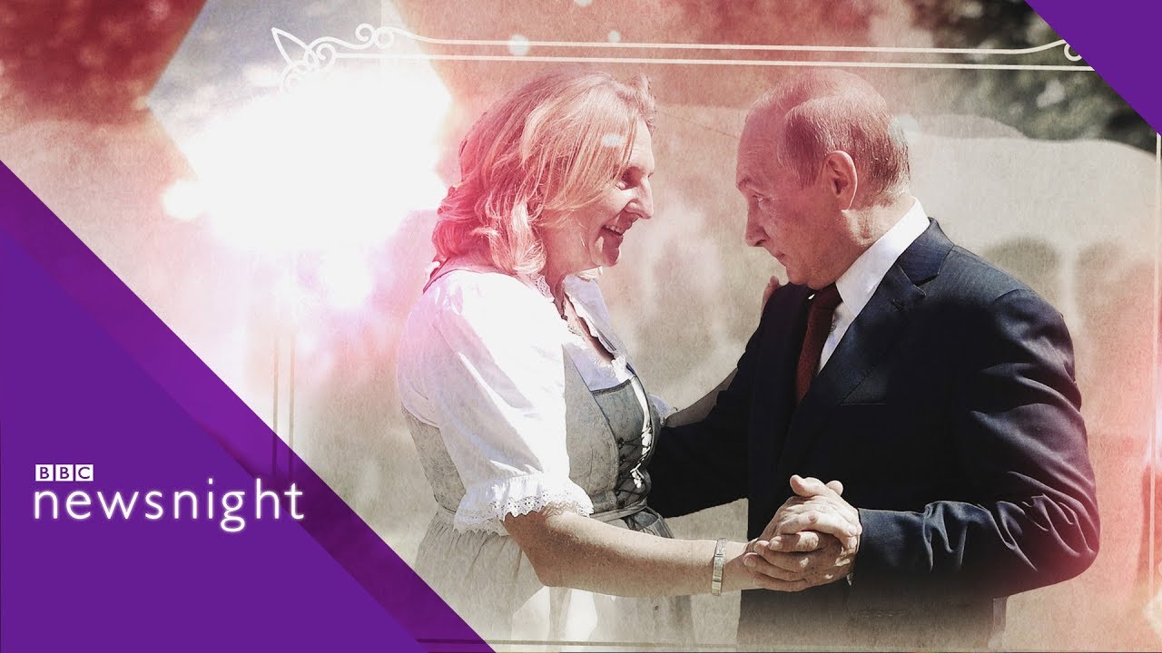 Why did Vladimir Putin attend the Austrian FM's wedding? - BBC Newsnight