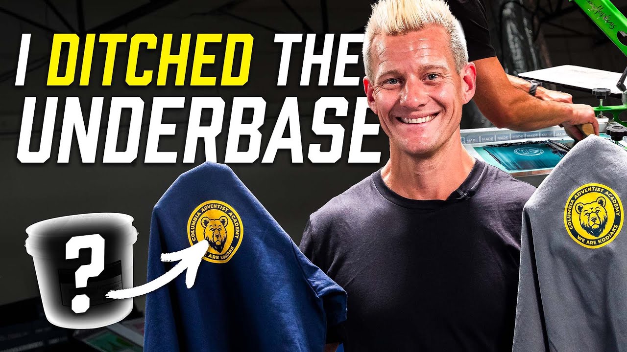 How To Print on Multiple Garment Colors with One Screen: Discharge Screen Printing Tutorial
