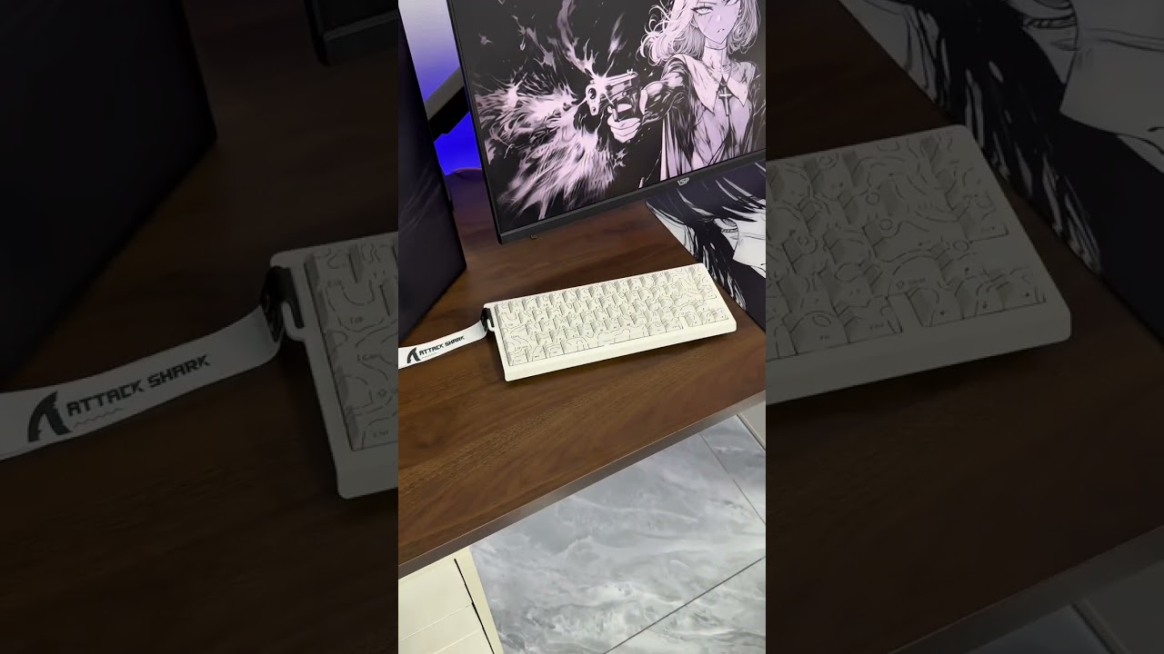 Attack shark x68 pro he , 3 mode , polling rate 8k hz 💀