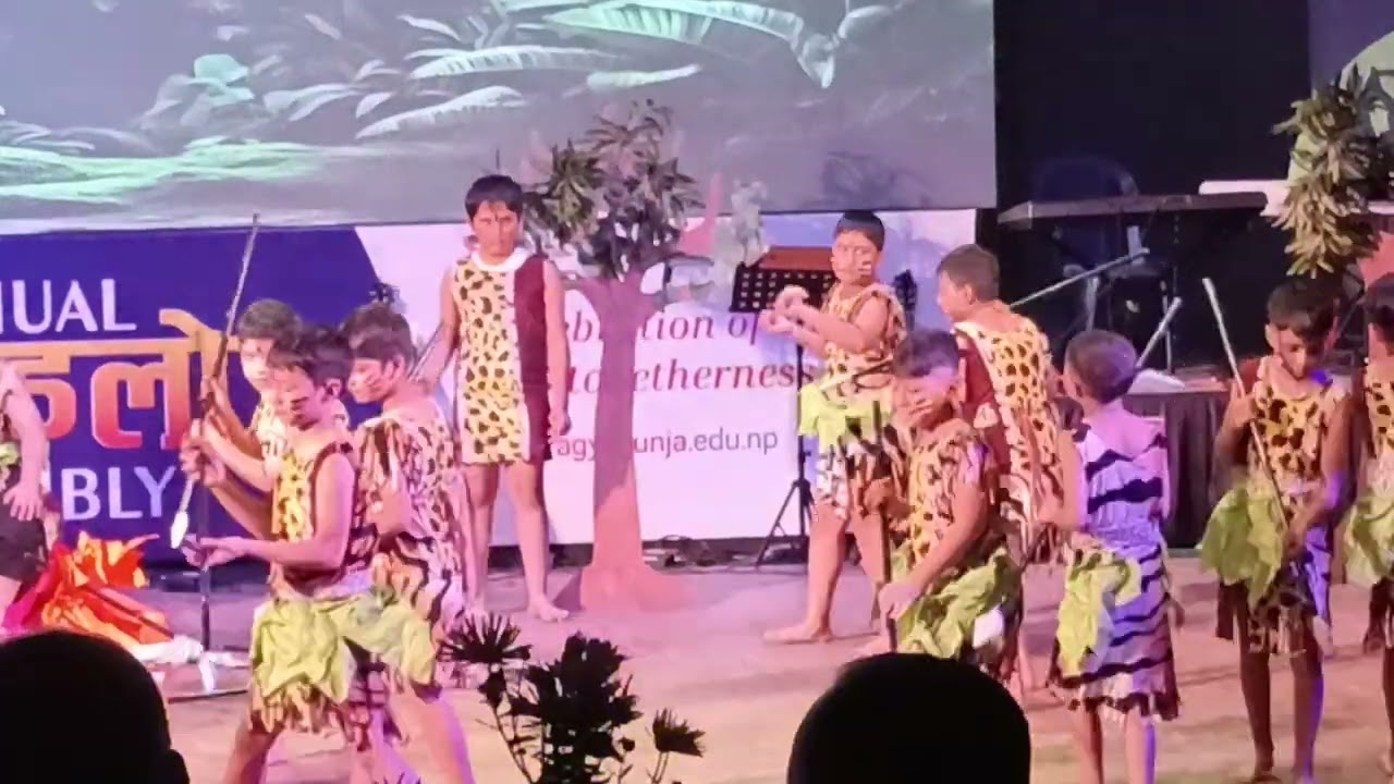 Jungle dance@kathmandupragyakunjaschool3598 