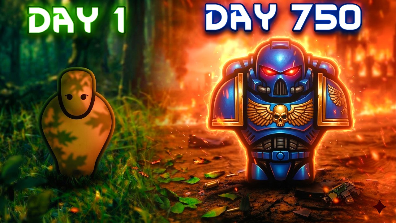 I Survived 500+ Days as a SOLO SPACE MARINE