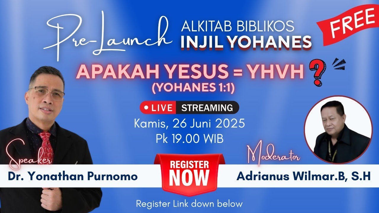 Apakah Yesus = YHVH?