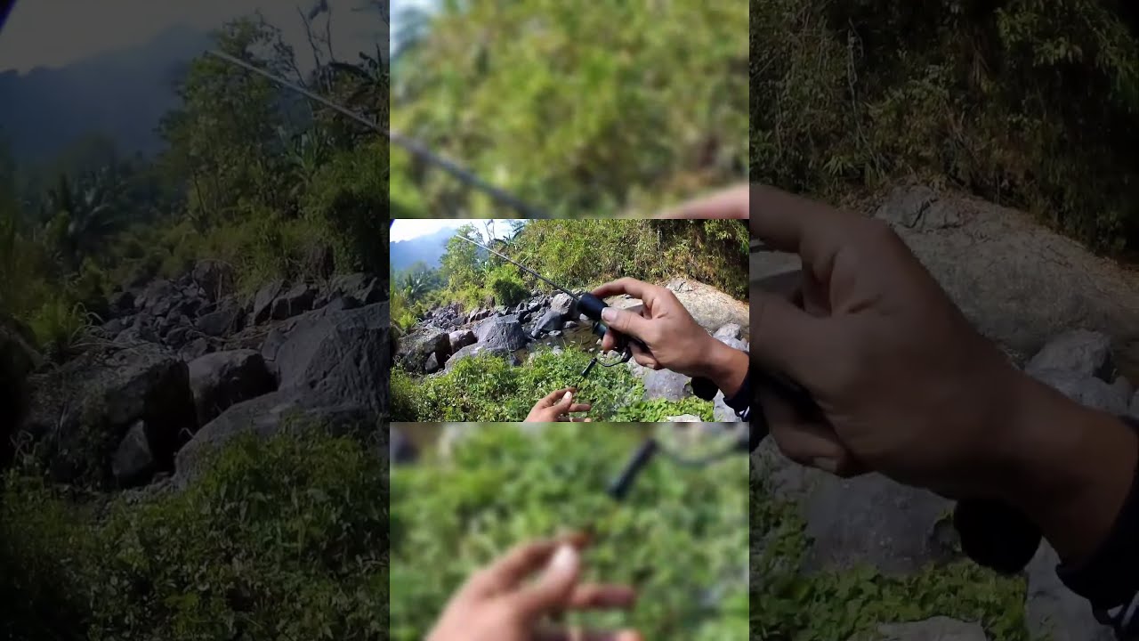 EP - 19 I nyepot di sungai pegunungan pas puncak kemarau