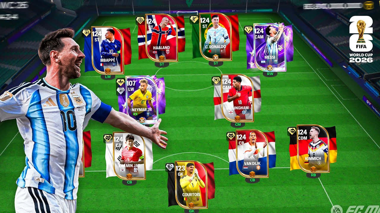 I Built The Best World Cup 26 Squad In FC Mobile