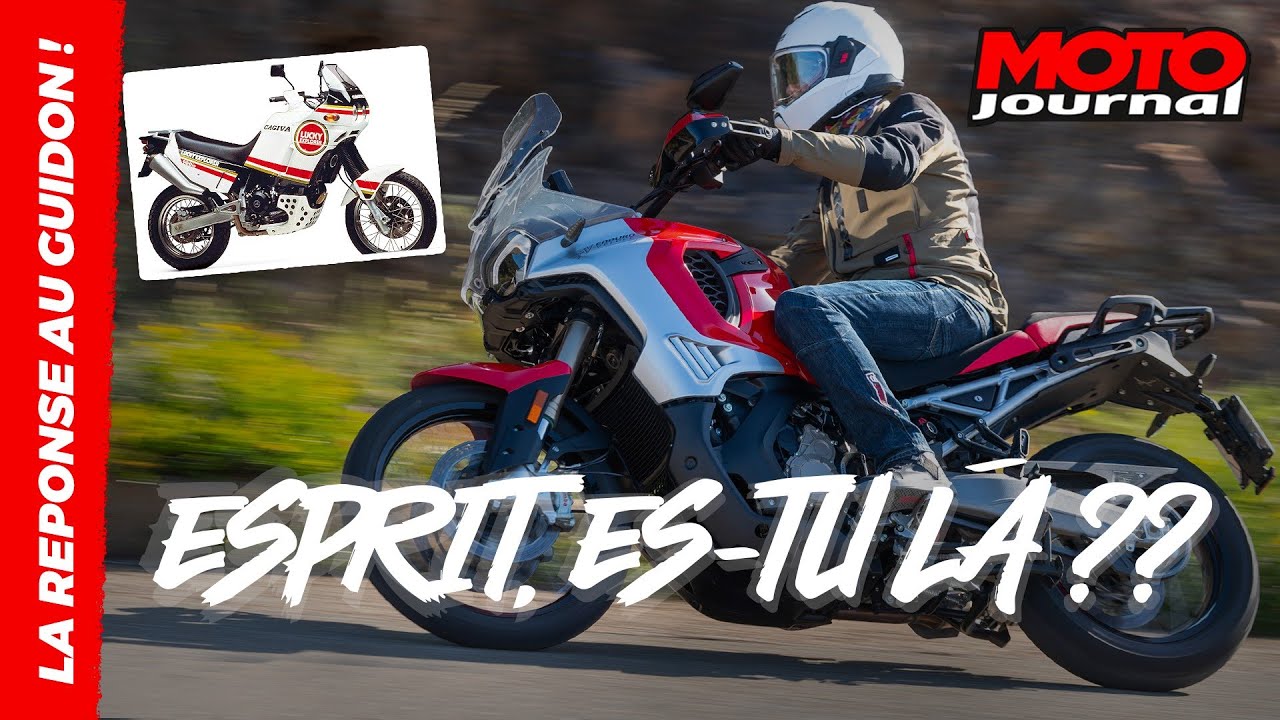 MV Agusta Enduro Veloce : dans l'esprit de la Cagiva Elefant ? | La réponse au guidon