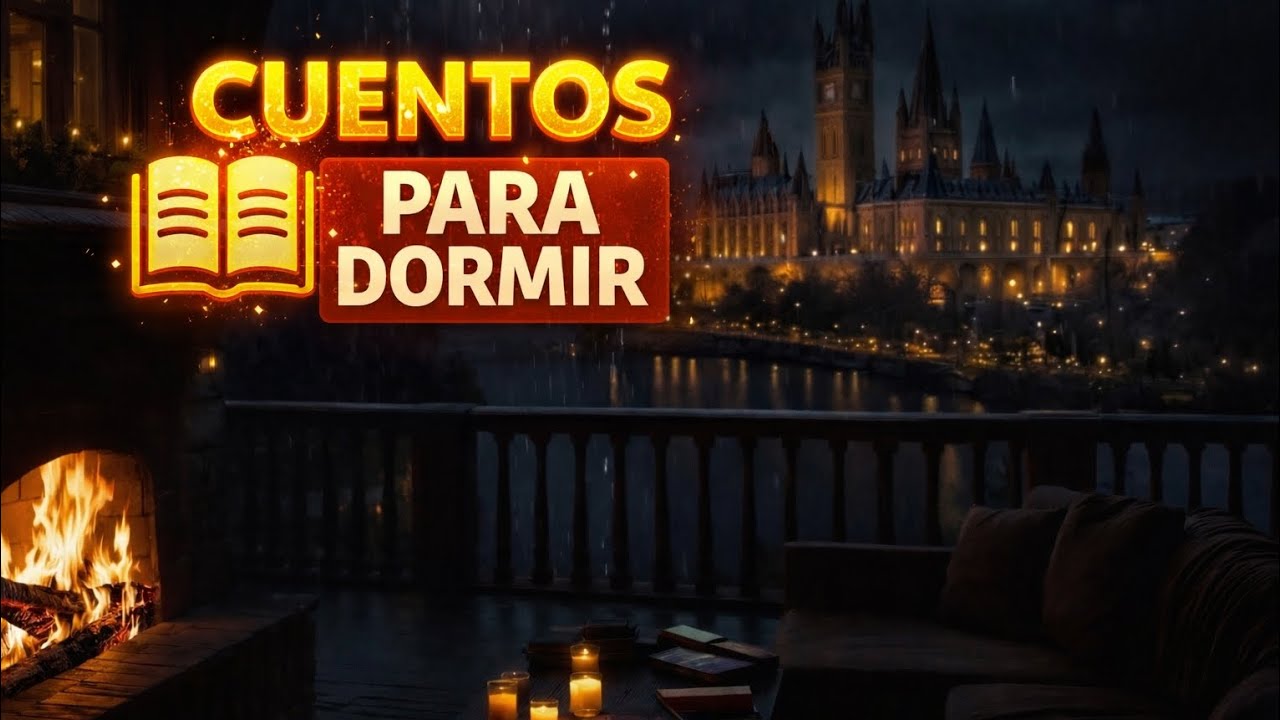 Cuentos para Dormir en una Noche Lluviosa 🌧️ | Historias Mágicas y Sonido de Lluvia (2 Horas)