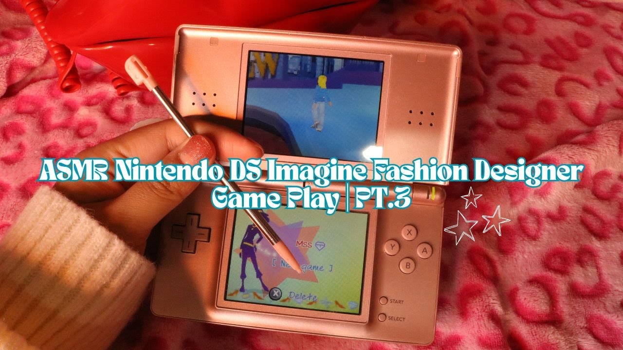ASMR Nintendo DS Imagine Fashion Game Play | PT.3