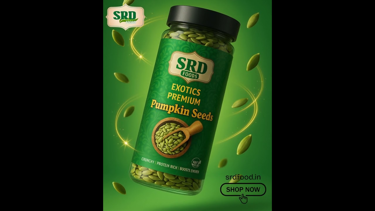 ✨Fuel your day the healthy way with SRD Foods' Exotics Premium Pumpkin Seeds! ✨ #food #organic