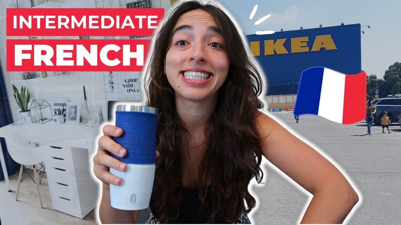 INTERMEDIATE FRENCH LISTENING PRACTICE // I finally have my dream office! 🤩