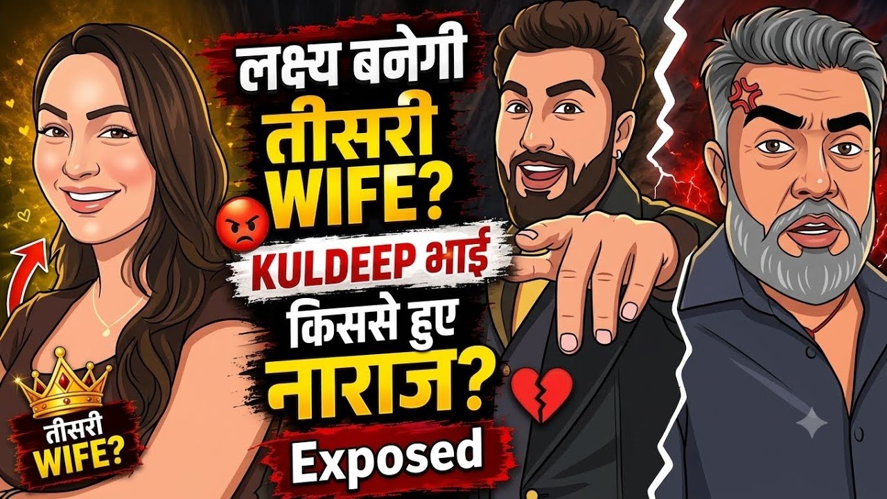 LAKSH BANEGE TISRI WIFE? 🤬 KULDEEP BHAI HUE NARAZ? @armaanmalik2154 | D Art Mirror