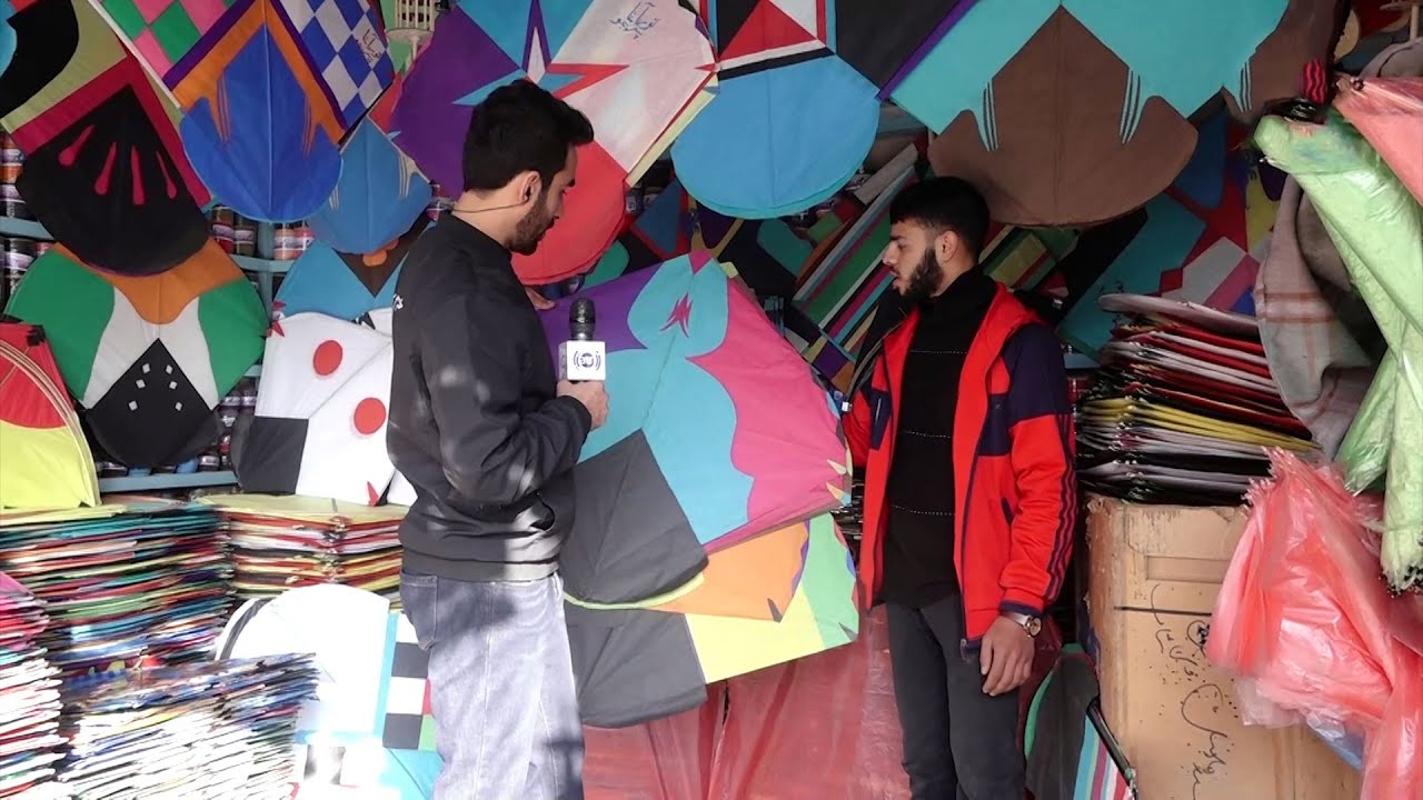 Report about kites sellers market in Sang Tarashi, Kabul / گزارشی از وضعیت بازار کاغذ پران فروشان